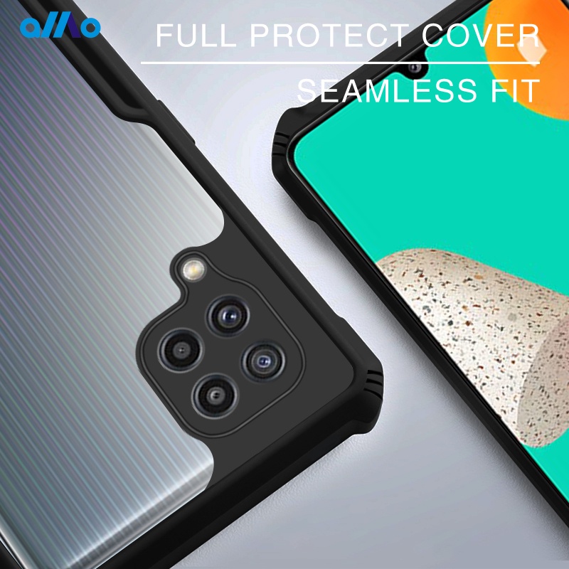 Ốp điện thoại mỏng bảo vệ camera thích hợp cho Samsung Galaxy M32 M32 A12 A22 A32 4g 5g A52 A72