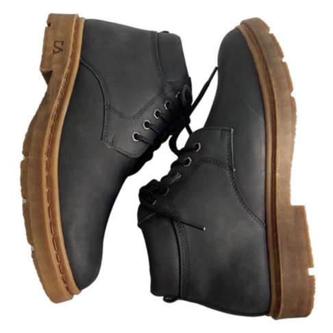 Giày Boot Nam Cổ Ngắn Da Bò Thật BIGGBEN Cao Cấp HKD462