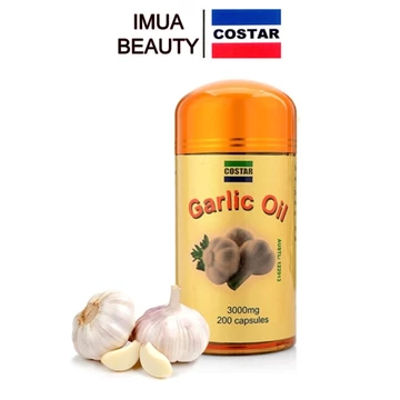 Tinh Dầu Tỏi Costar Úc Garlic Oil 3000mg 200 Viên Hỗ Trợ Tim Mạch Huyết Áp