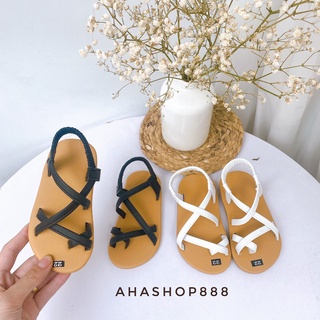 Dép Sandal Xỏ Ngón Quai Chun Mềm Êm Chân Cho Bé Gái 2-4 Tuổi K131