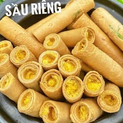 Bánh ống ngò nhân sầu riêng 100g/250g/500g | Shopee Việt Nam