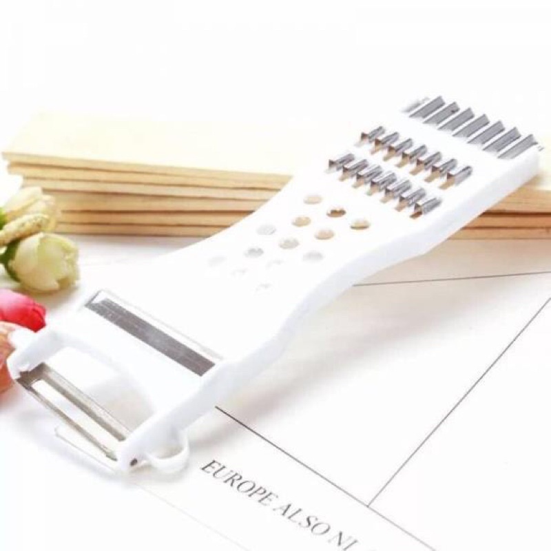 Nạo hoa quả dụng cụ nhà bếp tiện lợi, 6 trong 1 Nạo bào củ ,quả, rau, cắt 6 trong 1 thái lượn sóng