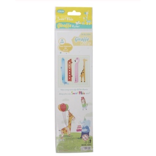 Thước con hươu ngộ nghĩnh RL04 dành cho học sinh cấp 1, cấp 2, cấp 3, nhựa dẻo bền, màu sắc bắt mắt