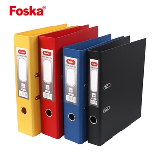 File còng Foska W9401-X khổ 7FC 2 mặt PVC (7cm)