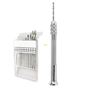 Set 11 Mũi Khoan Mini 0.8-3.0mm Dùng Cho Vật Liệu Kim Loại/Gỗ Tiện Dụng