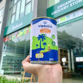 Nước Cốt Dừa Hữu Cơ Vietcoco 400m - Xanhsam Natural & Organic