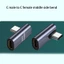 BTM Góc Phải USB C 90 Độ USB Loại C 3 1 Nhôm Mở Rộng Nam Đến Nữ