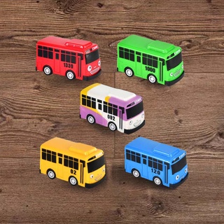 5 pcs Cars Toy The Little Bus TAYO Friends Special Set