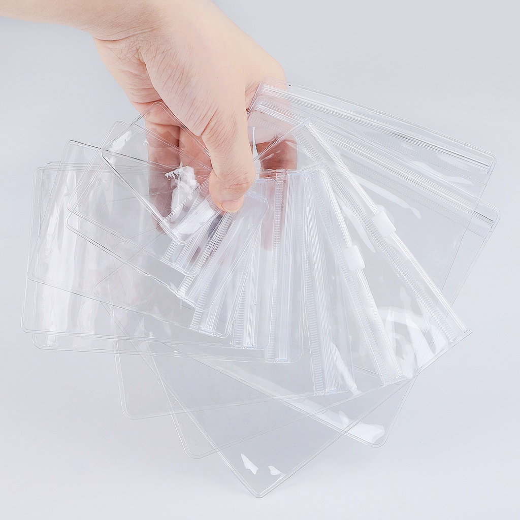 Set 50 túi zip nhựa PVC trong suốt đựng trang sức tiện dụng | Shopee ...
