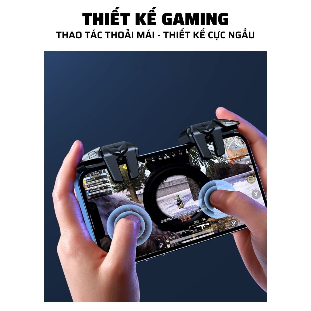 G21 | Nút bắn chơi game bằng 6 ngón chơi PUBG Mobile, Freefire, Call of Duty | BigBuy360 - bigbuy360.vn