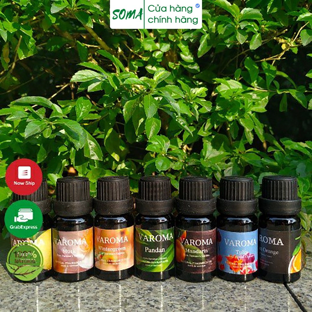 [100ml] Tinh dầu thơm thiên nhiên nguyên chất Varoma thơm phòng đuổi muỗi