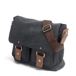 Túi đeo chéo vải bố phối da Anh Tho Leather - DC2101 — ảnh 4