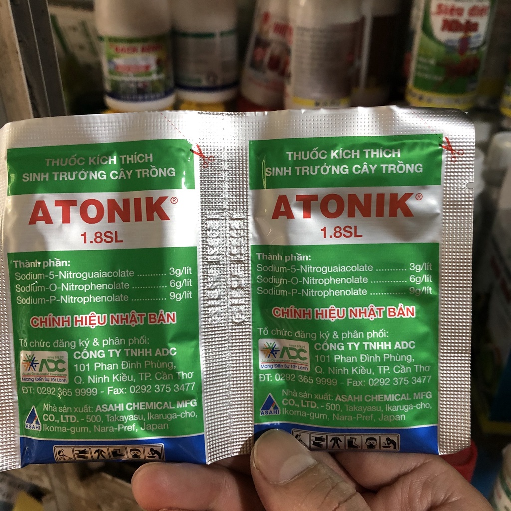 ATONIK (10ml) – Kích rễ, bật mầm mạnh cho cây trồng và hoa kiểng