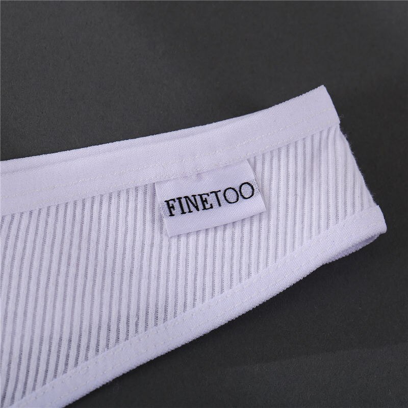 Ảnh Quần Lót FINETOO Bằng Cotton Thiết Kế Lọt Khe Gợi Cảm Cho Nữ 4