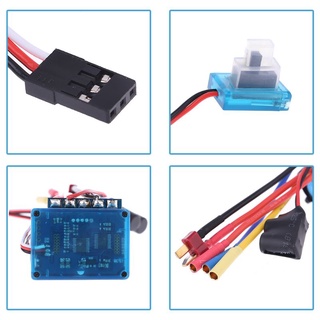 DE Bộ điều khiển tốc độ điện tử không chổi than RC Chống bụi ESC 45A 60A 80A 120A cho 1 8 1 10 1 12 RC Crawler Thương hiệu truy cập mới