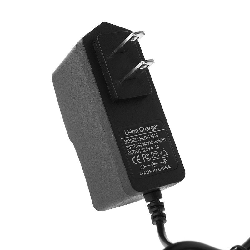 Bộ sạc mặt trăng 12 6V cho DC 1A Bộ chuyển đổi nguồn Li-on Lithium thông minh EU US Pl