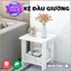 Kệ gỗ bàn trà trang trí kệ trang trí để đầu giường kích thước 40X40cm dễ dàng lắp ghép