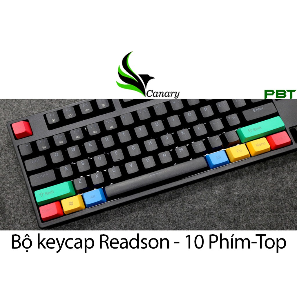 Nút bàn phím (keycap) 10 nút RGBY | Shopee Việt Nam