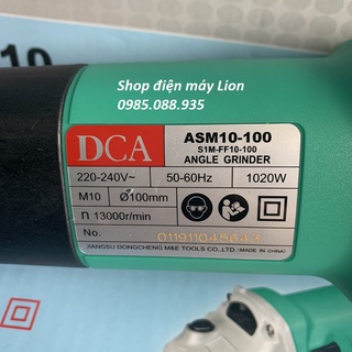 mài mài góc DCA ASM 10-100