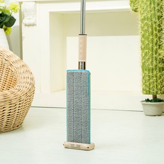 BỘ LAU NHÀ MINI XOAY 360 ĐỘ MINI TỰ VẮT CÓ VÁCH NGĂN ĐỂ GIẶT GIẺ LAU - KÈM 2 BÔNG LAU