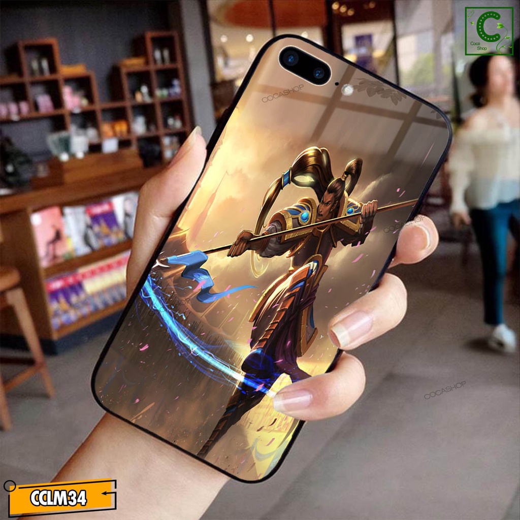 XINZHAO - Tướng Liên Minh - Ốp lưng iphone mặt kính in hình siêu nét - 6/6plus/6s/6splus/7/7plus/8/8plus/x/.....