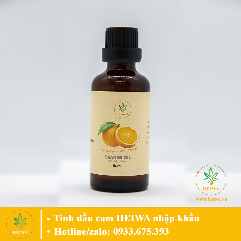 Mô tả Tinh dầu Cam ngọt 100ml thương hiệu HEIWA nhập khẩu Ấn Độ  - có giấy kiểm định . - 2