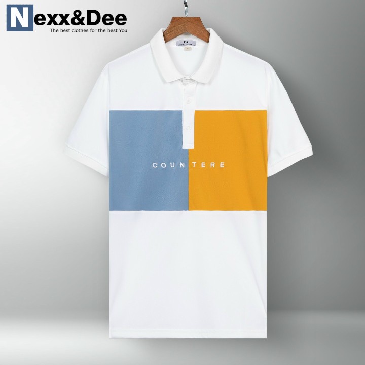 Áo thun polo nam cá sấu TRẺ TRUNG có cổ bẻ phối sọc ngang big size 3x ...