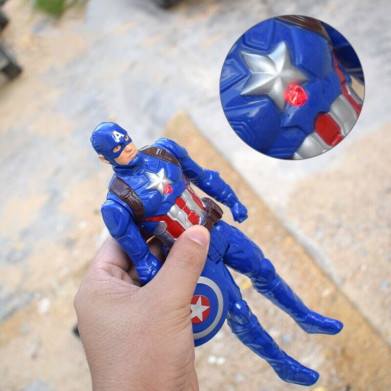 DISNEY Mô hình nhân vật siêu anh hùng Marvel 20cm