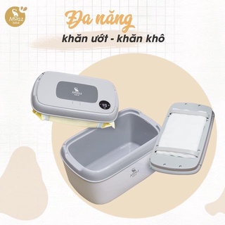 Máy làm ấm khăn ướt, máy ủ ấm khăn Moaz bebe MB008