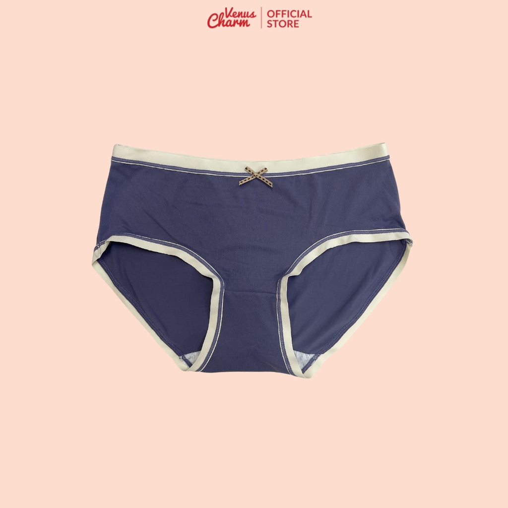 Ảnh Quần lót trơn chất liệu thun lạnh mềm mịn co giãn ôm mông cho nữ Venus Charm 6979 3