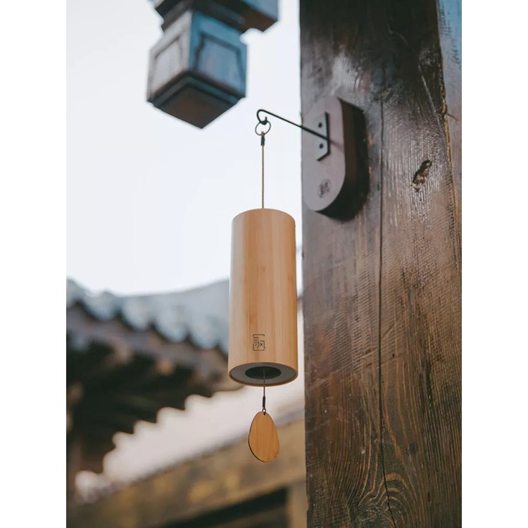 Giá treo chuông gió trên cửa bằng gỗ tự nhiên | Shopee Việt Nam