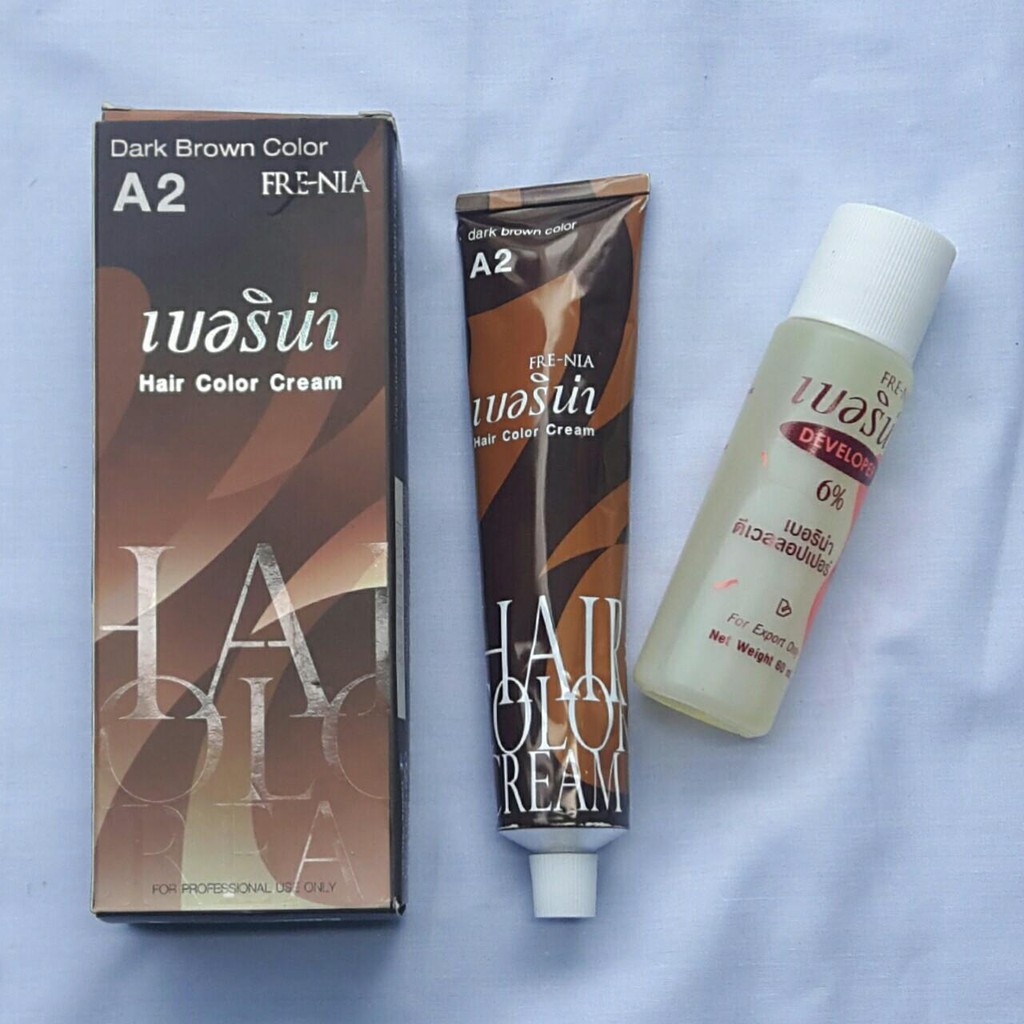 Nhuộm tóc FRENIA Thái lan A2 nâu đen