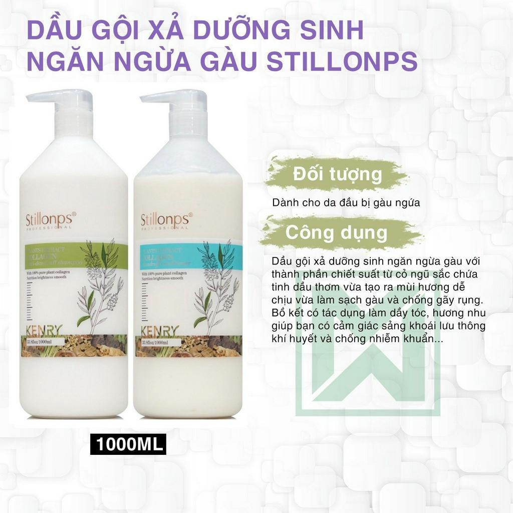 Ảnh Dầu gội xả dưỡng sinh ngăn ngừa gàu Stillonps 1000ML 2