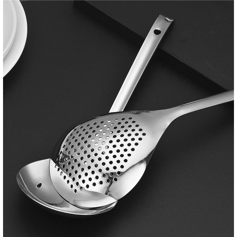 Muôi múc canh inox 304 loại lớn dành cho đám tiệc 31.8cm x 9.7cm