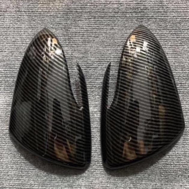 Ốp gương chiếu hậu carbon xe Huyndai Accent 2018 - 2023, 2024 - 2026 Vân cacbon Hàng đẹp - Giá 1 đôi