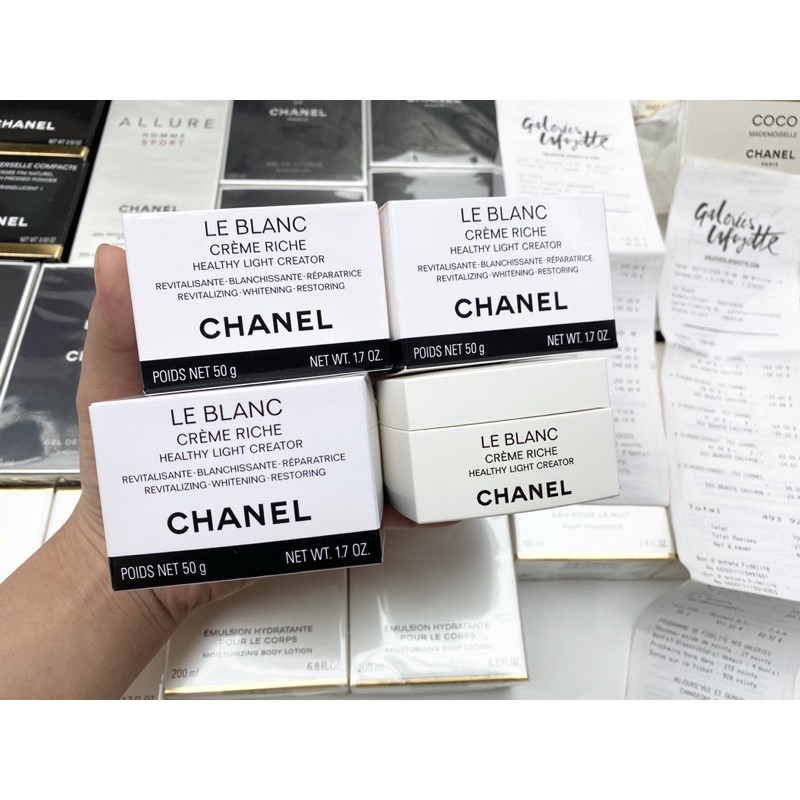Kem dưỡng Chanel LE BLANC Crème Riche Healthy Light Creator