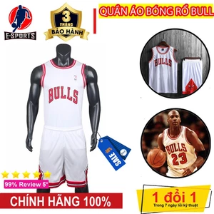 Quần Áo Bóng Rổ NBA - Bộ Quần Áo Bóng Rổ Chicago Bull (Full Size cho cả Nam và Nữ)