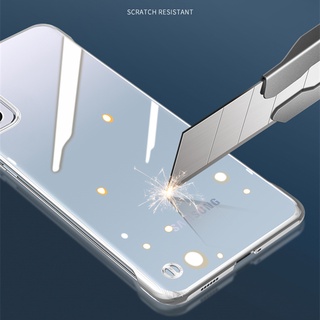 Ốp Lưng Trong Suốt Không Khung Cho Samsung Galaxy S24 S23 S22 Plus S21 Ultra S21 FE Ốp Lưng Nhựa Cứng Trong Suốt Mỏng Cho Note 20 Ultra S20 Plus T01