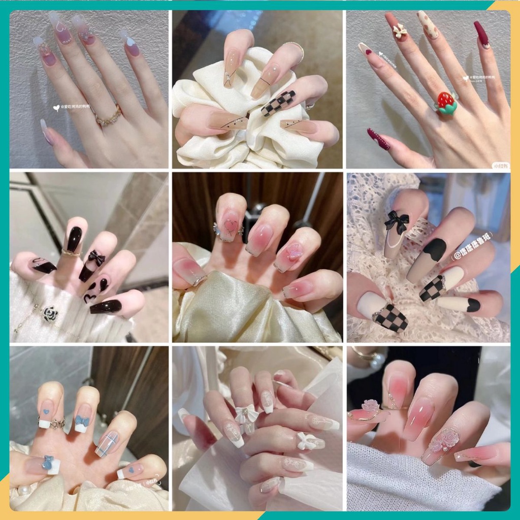 Tự tin khoe đôi móng tay giả đính đá đẹp lung linh! Với các mẫu nail cực chất lượng, bạn sẽ luôn tự tin để ra đường và gây ấn tượng với người xung quanh. Hãy thử ngay và trải nghiệm cảm giác thú vị này!