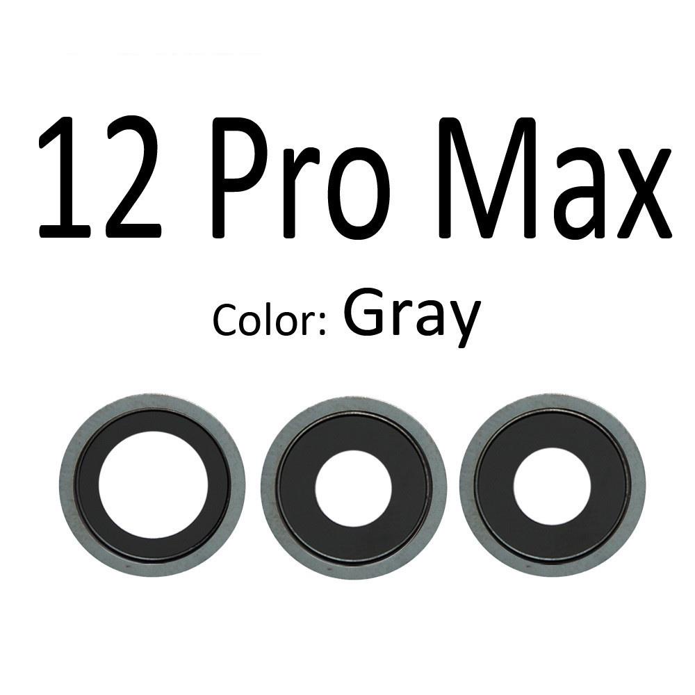Phía Sau Nắp Camera Giá Đỡ Ống Kính Kẹp Vòng Khung Tương Thích Cho IP 12 mini 12 Pro Max Thay Thế Các Bộ Phận