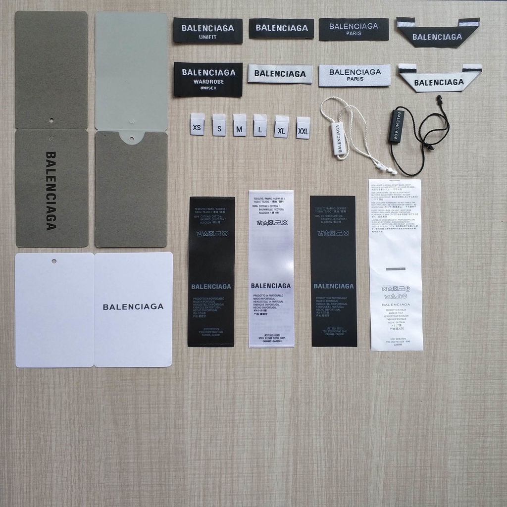 Nhãn Dán Quần Áo In Logo Balenciaga Chính Hãng | Shopee Việt Nam