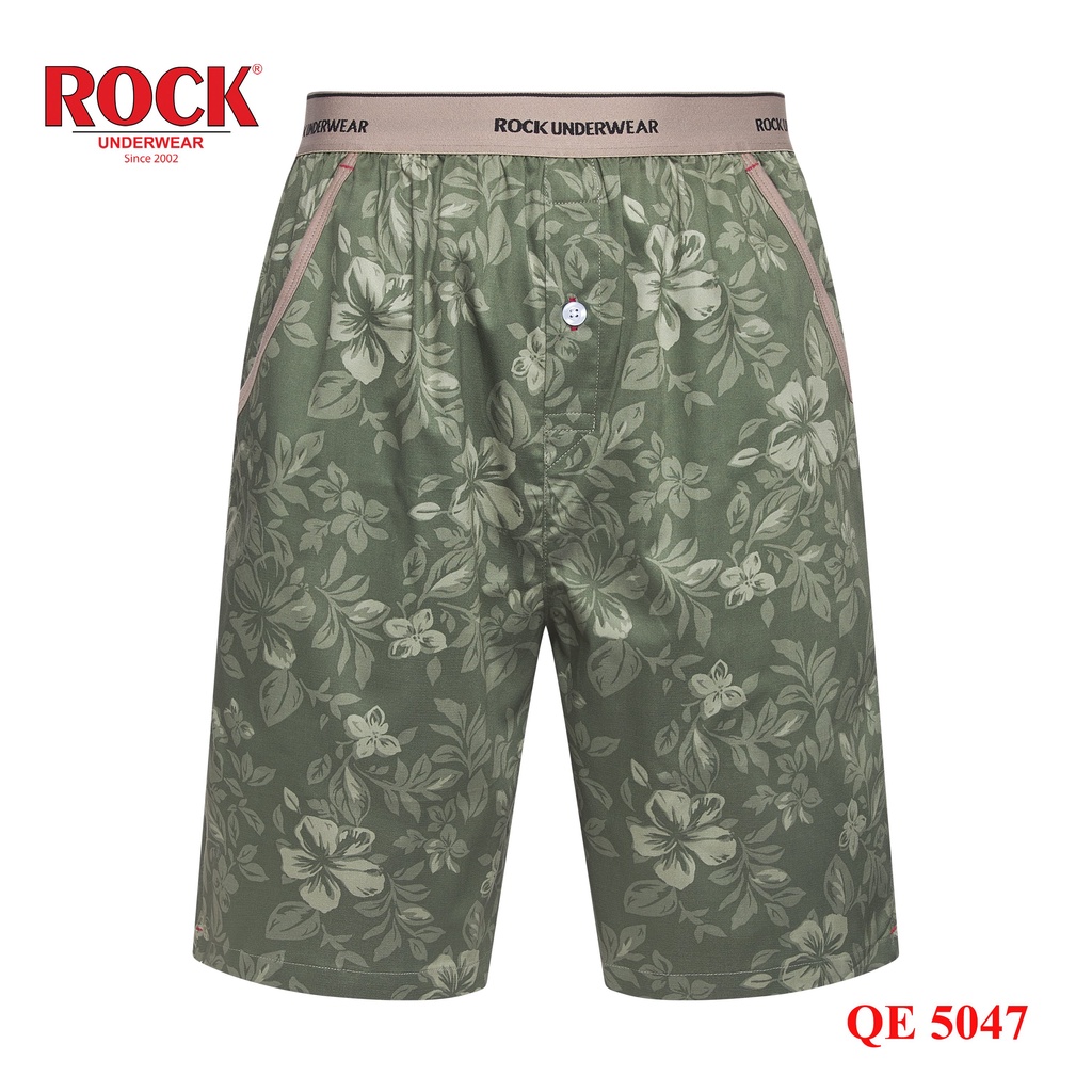 Combo 2 áo thun không đường may vải cotton ROCK 5076+1 quần Short nam 5047 mặc nhà, tập gym