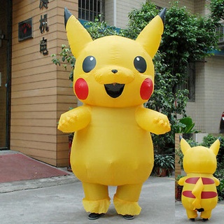 Trang phục Pikachu chống nước cho trẻ em với khả năng lưu trữ dễ dàng và lạm phát không khí liên tục