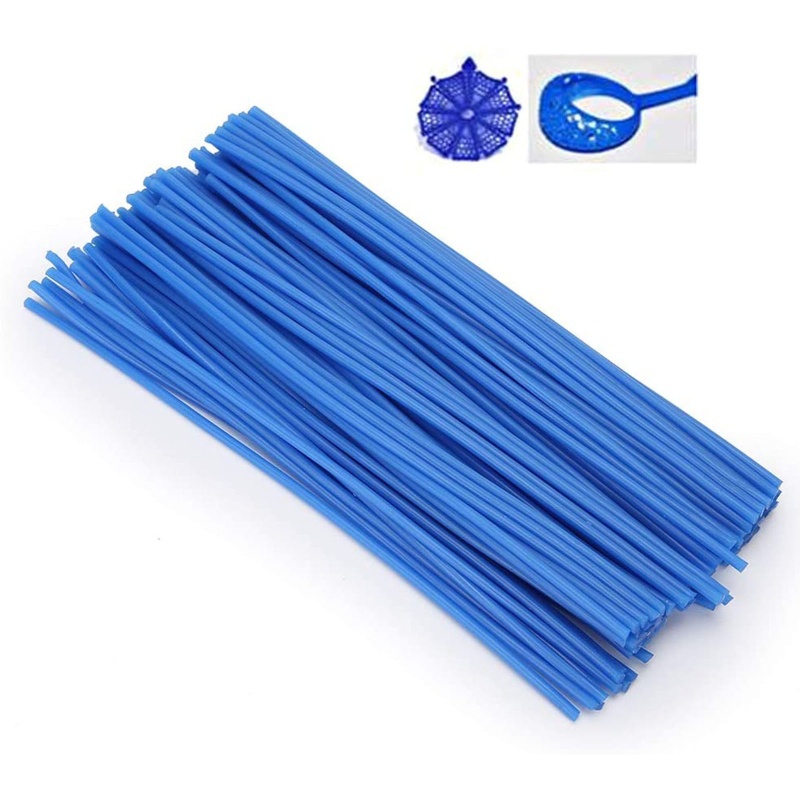 Bộ dây sáp đúc mặt trăng 2.5mm màu xanh, dùng để tạo hoa văn trang sức