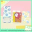 Dây Kéo Bao Đựng Thẻ Nhân Viên Nhựa PC Phong Cách Pattel Vintage Thousand Flowers