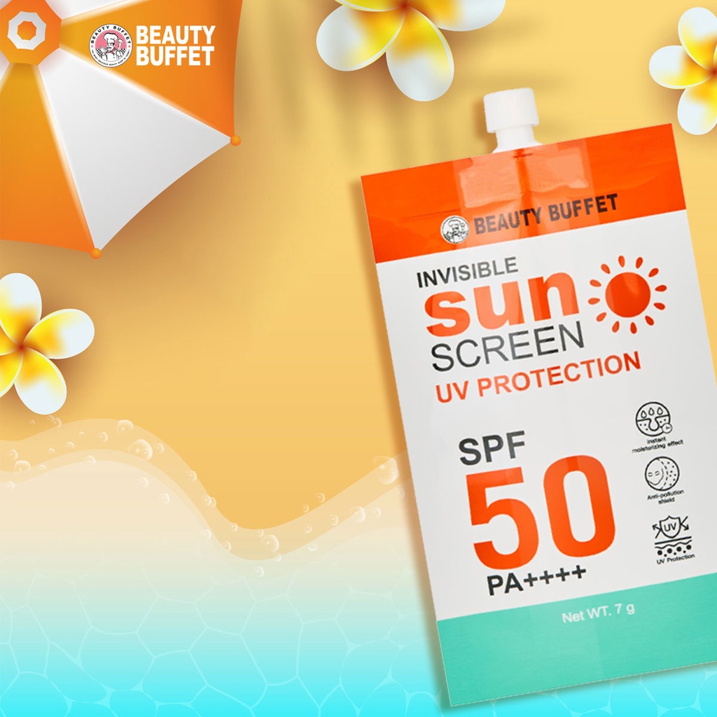 Ảnh Kem chống nắng Beauty Buffet Invisible Sunscreen UV Protection SPF 50 PA++++ 7g 3