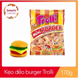 Kẹo dẻo Hotdog Trolli Mini 170gr (2 loại)