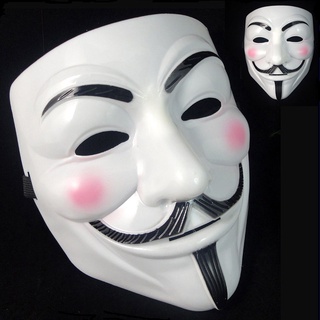 Anonymous Hacker V cho Vendetta Master Face Mask Fancy Dress Đạo cụ Halloween