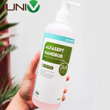(Chính hãng) Nước rửa tay khô nhanh - dung dịch sát khuẩn ALFASEPT HANDRUB - Chai 500ml