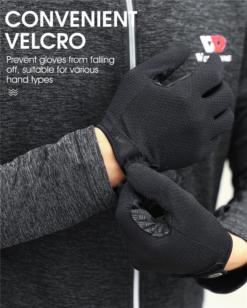 Mô tả Găng tay WEST BIKING chống nắng thoáng khí cho hoạt động ngoài trời/đi xe máy - 10